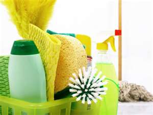 Limpeza da casa com alternativas naturais